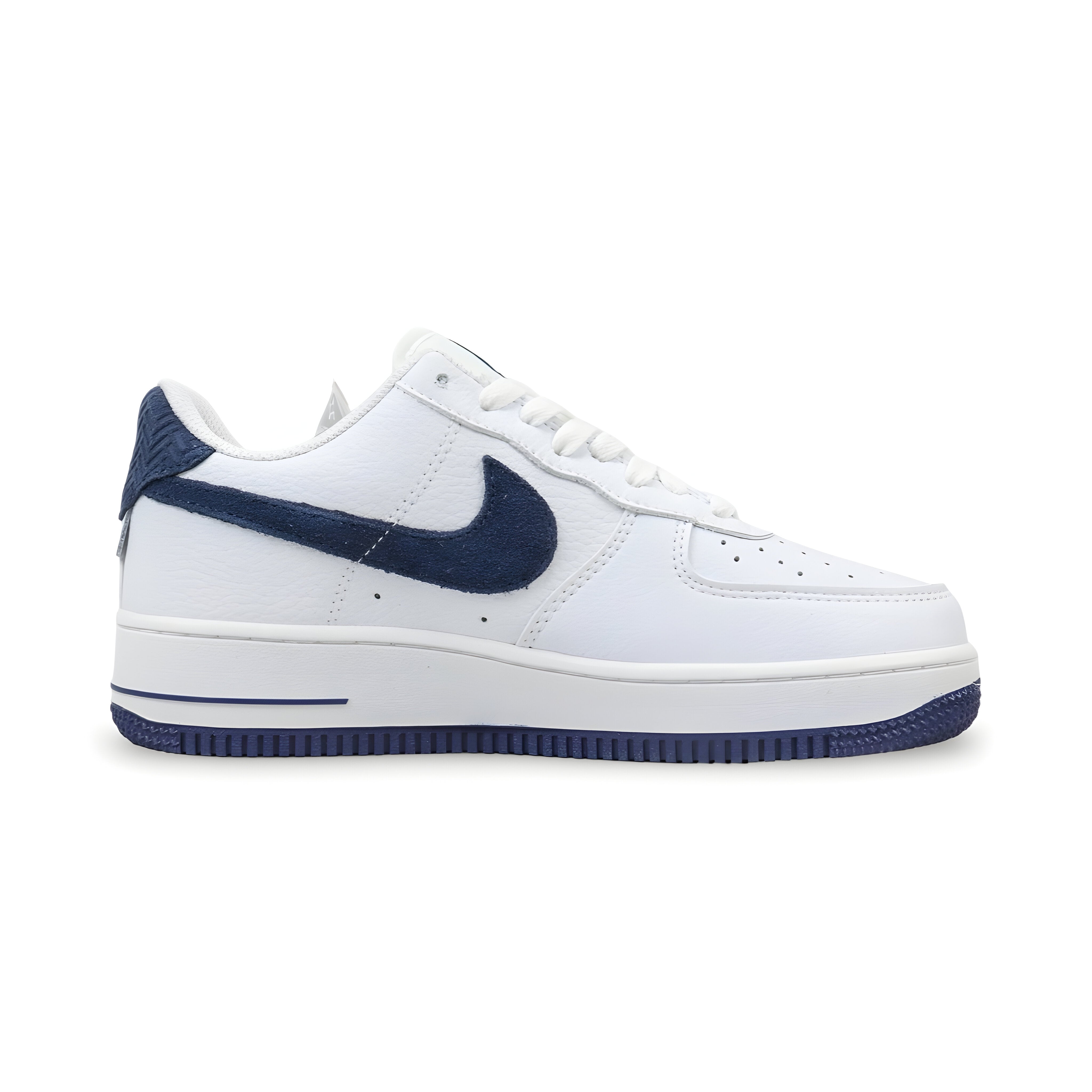 Tênis NK Air Force 1 “Branco e Azul Marinho”