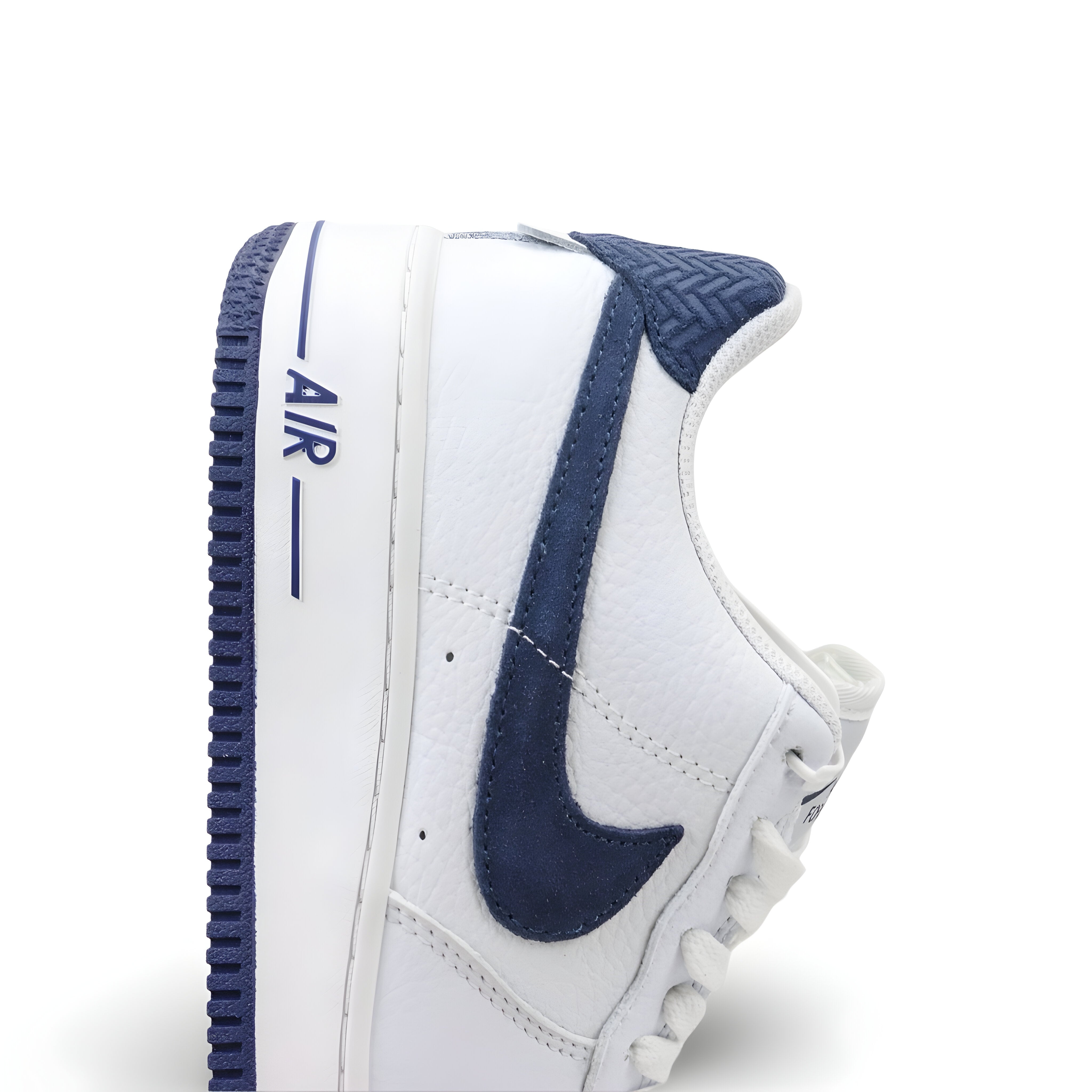 Tênis NK Air Force 1 “Branco e Azul Marinho”