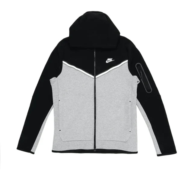 Chaqueta Nike Tech Fleece Negra y Gris