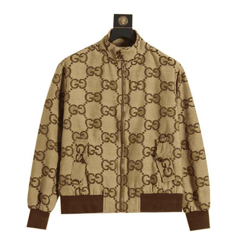 Chaqueta Gucci Jumbo GG Canvas Beige