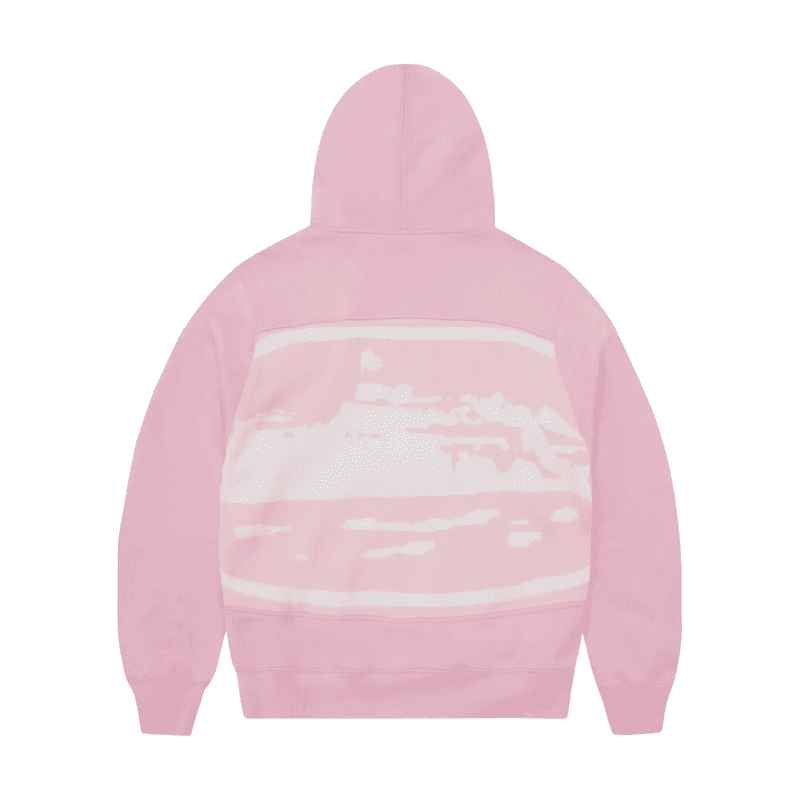 Chaqueta Corteiz Hybrid Knit Alcatraz Rosa