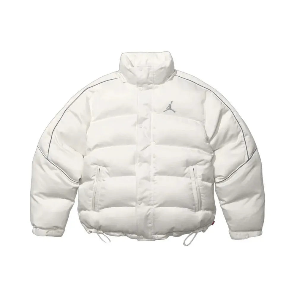 Chaqueta Puffer Supreme x Jordan Blanca
