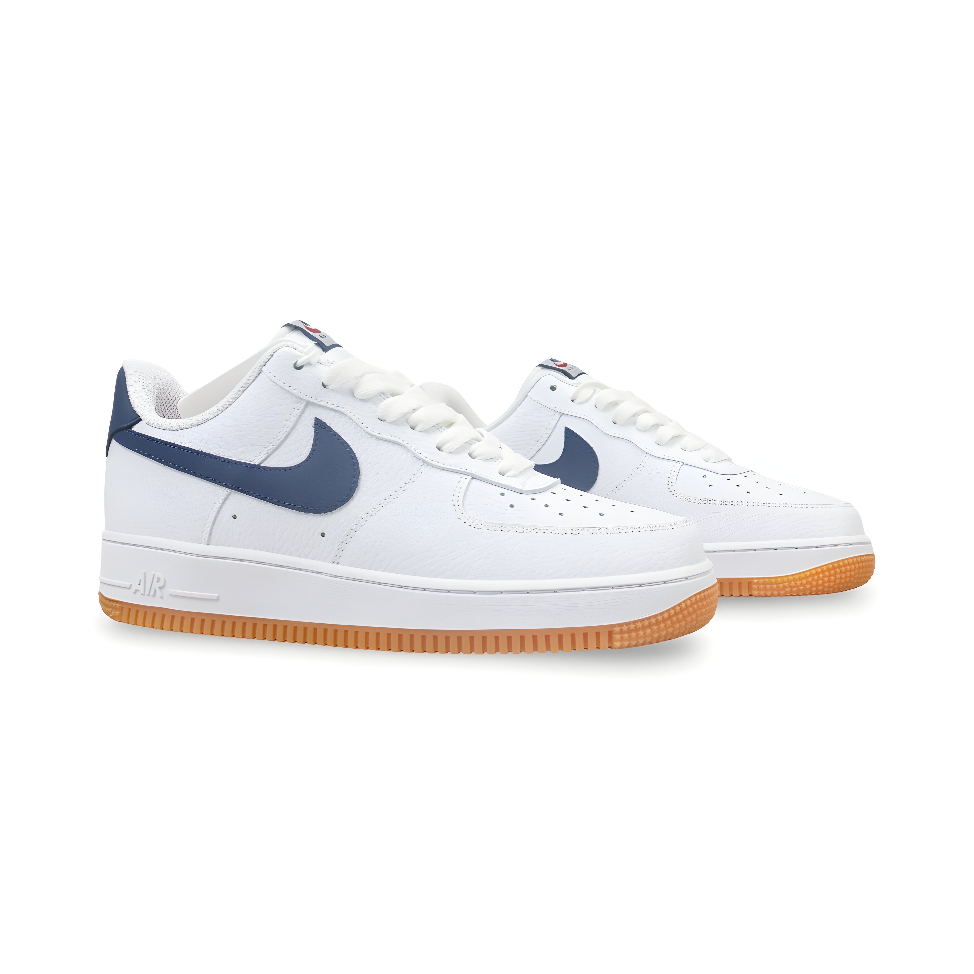 Tênis NK Air Force 1 “Branco, Azul e Bege”