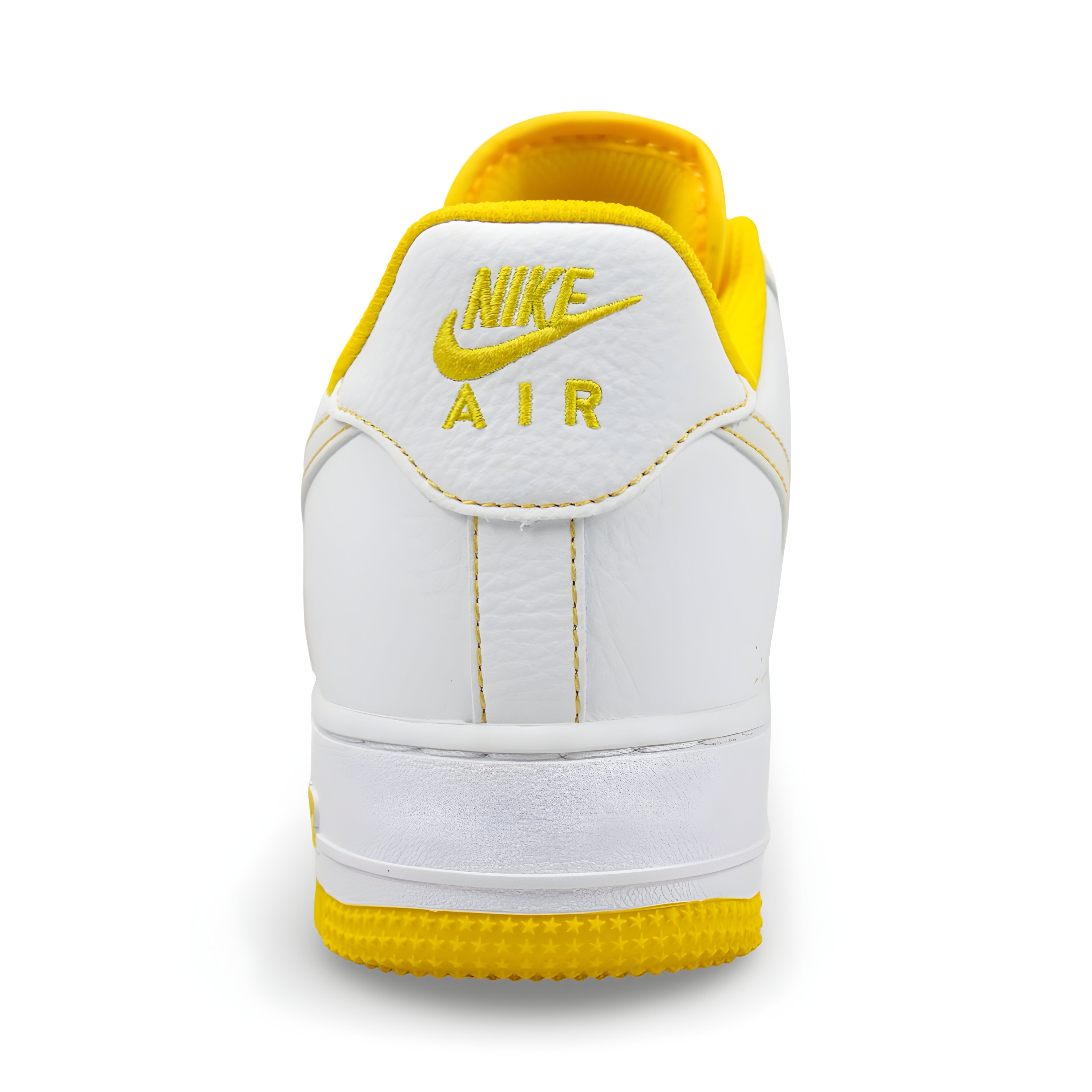 Tênis NK Air Force 1 “Branco e Amarelo”