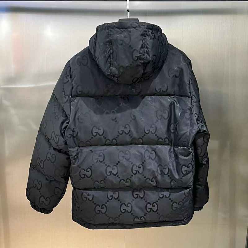 Chaqueta Gucci GG Canvas Jumbo Puffer Negra