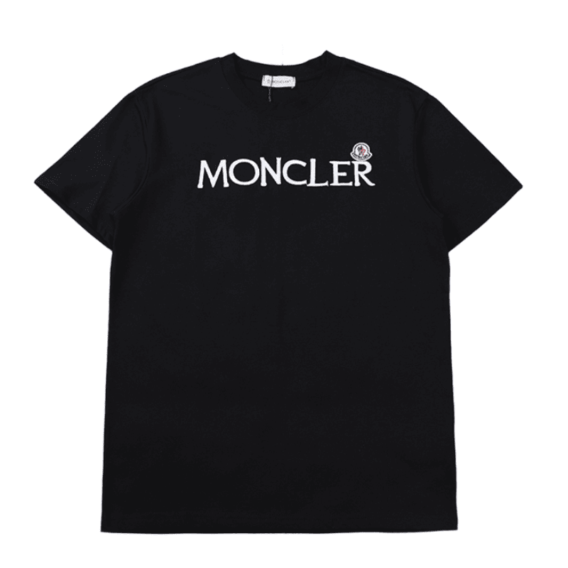 Camiseta Moncler Enfant Logo Negra