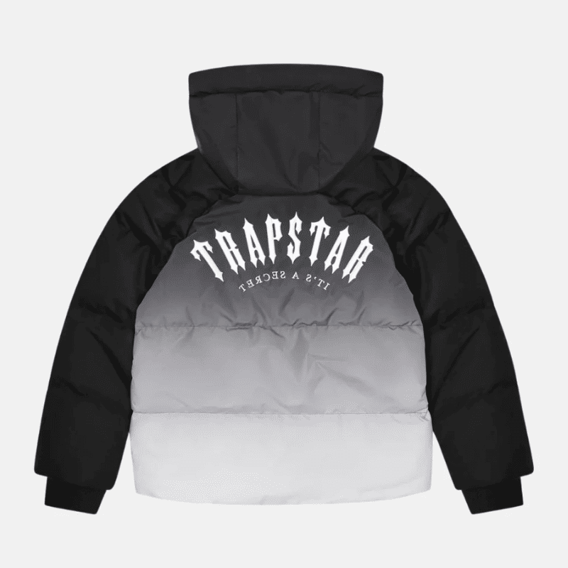 Chaqueta Trapstar Irongate Arch Puffer Black Gradient