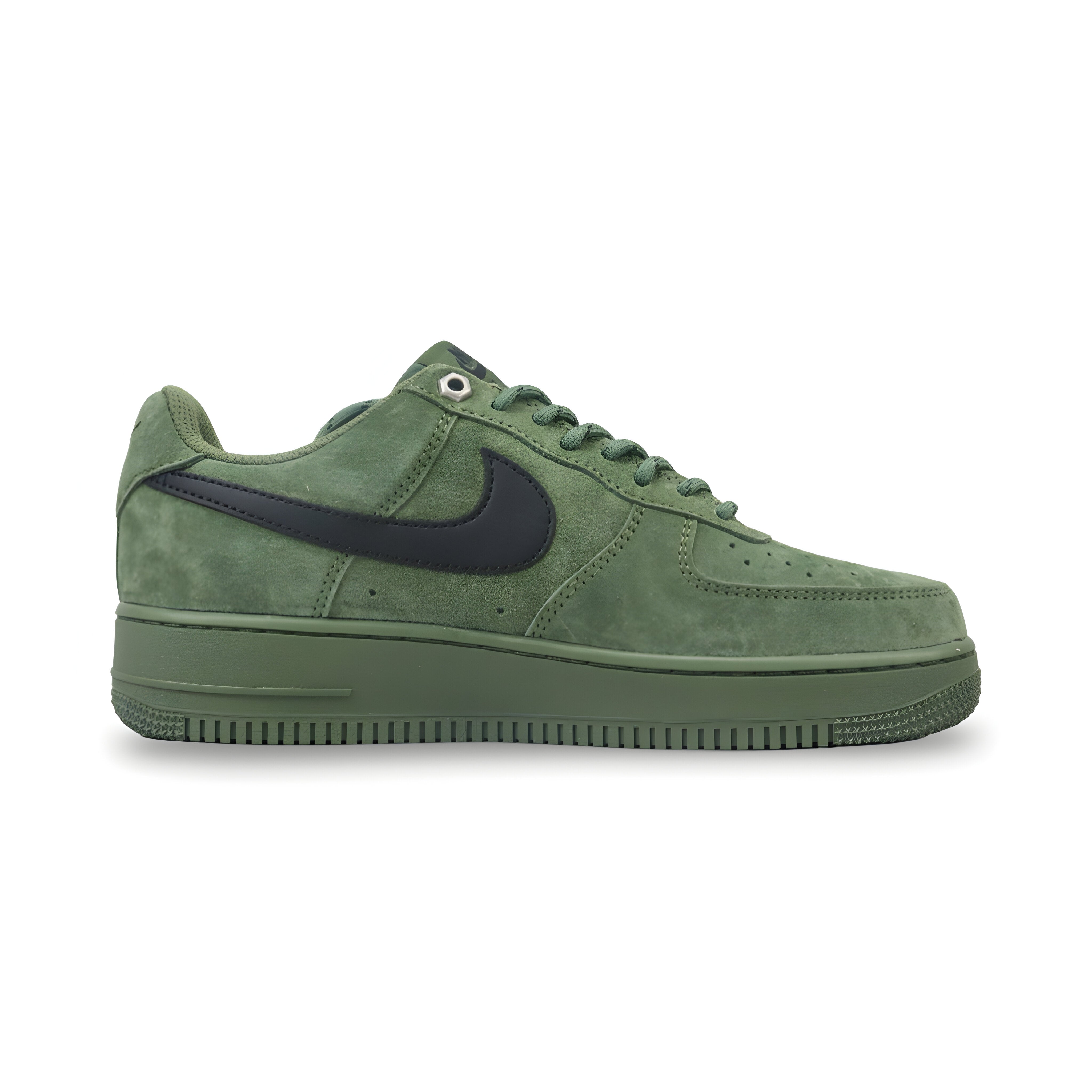 Tênis NK Air Force 1 “Verde Militar y Negro”