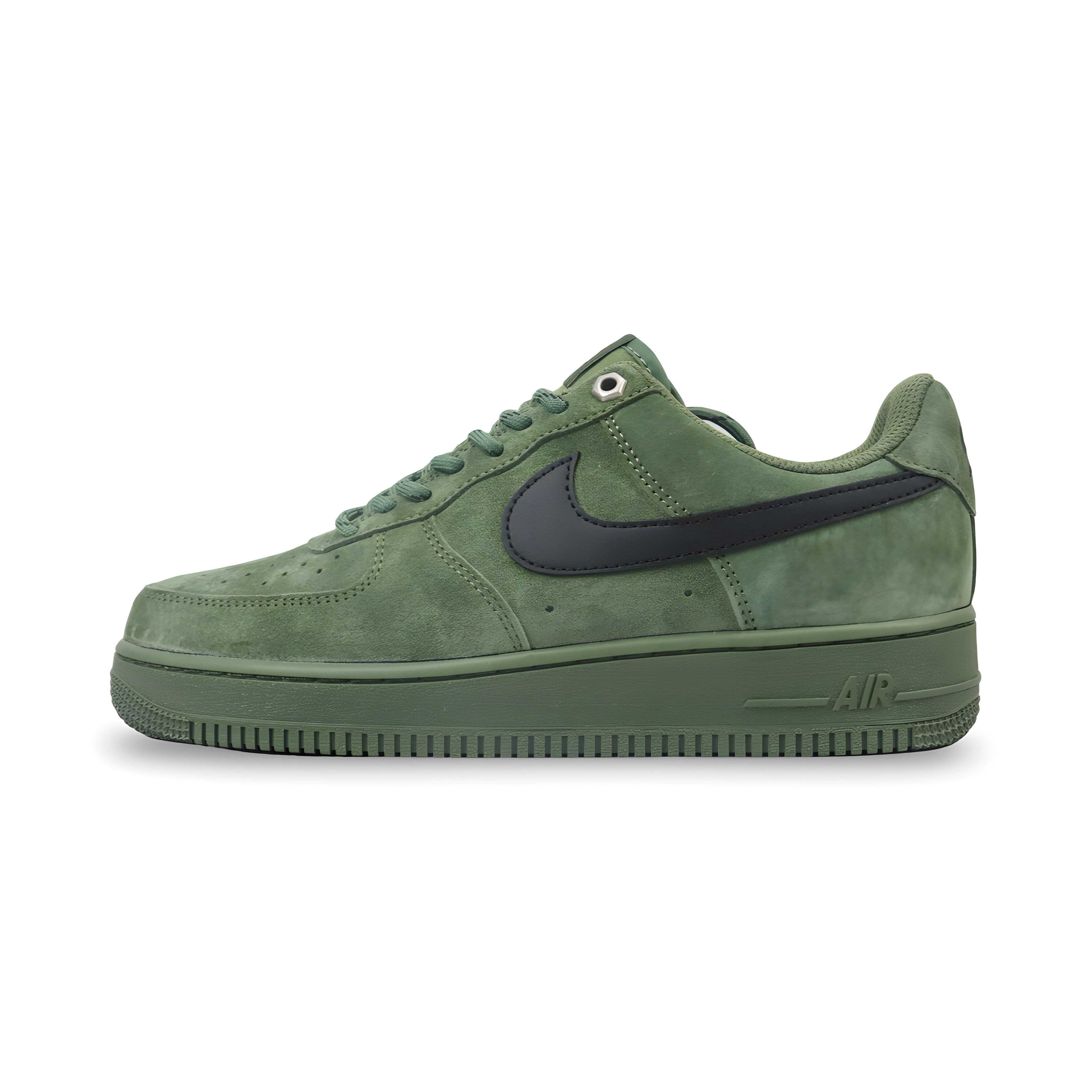 Tênis NK Air Force 1 “Verde Militar y Negro”