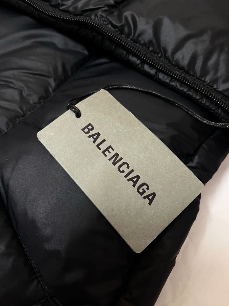 Chaqueta Puffer Balenciaga 3B Sports Icon Negro