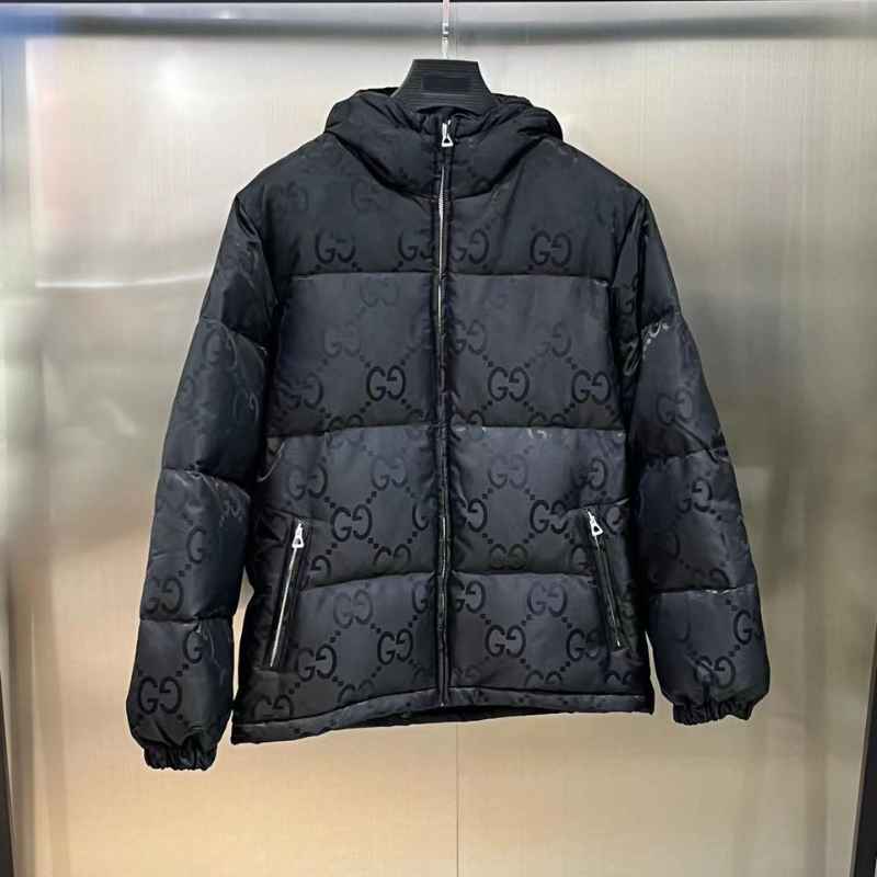 Chaqueta Gucci GG Canvas Jumbo Puffer Negra