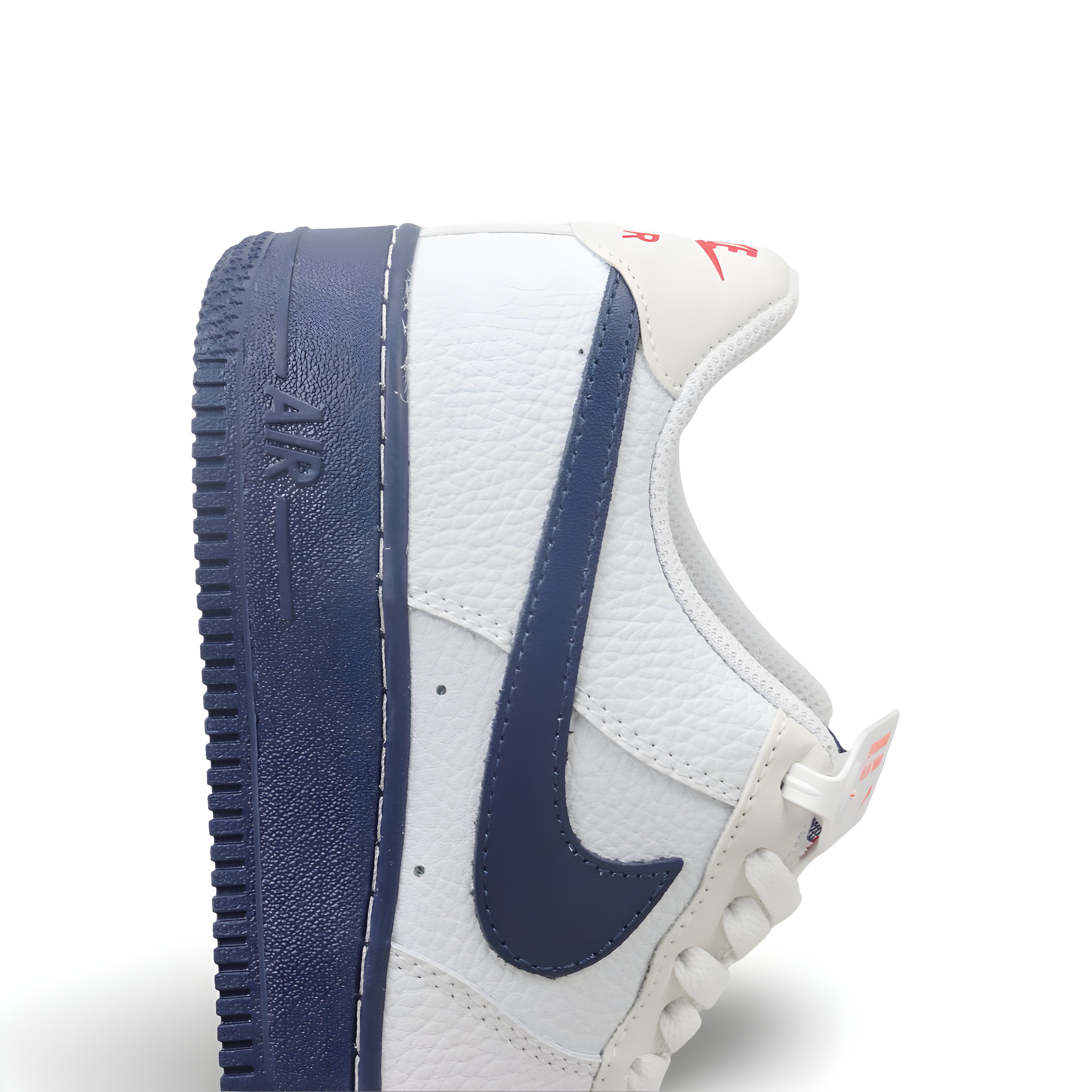 Tênis NK Air Force 1 “Blanco y Azul Marino”