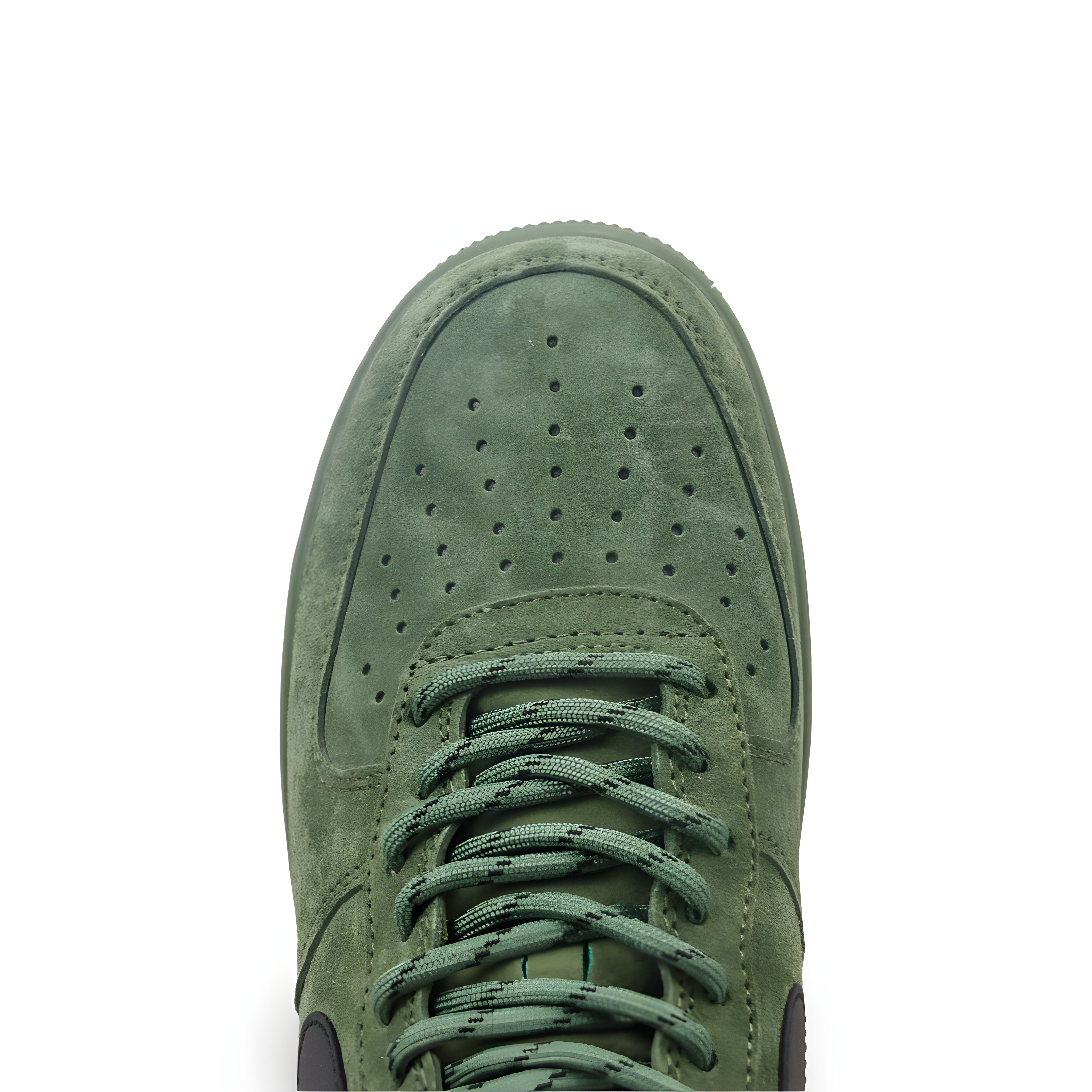 Tênis NK Air Force 1 “Verde Militar y Negro”