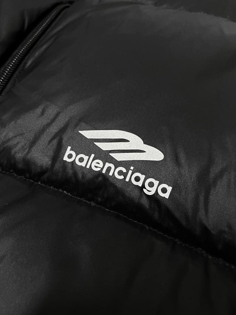 Chaqueta Puffer Balenciaga 3B Sports Icon Negro