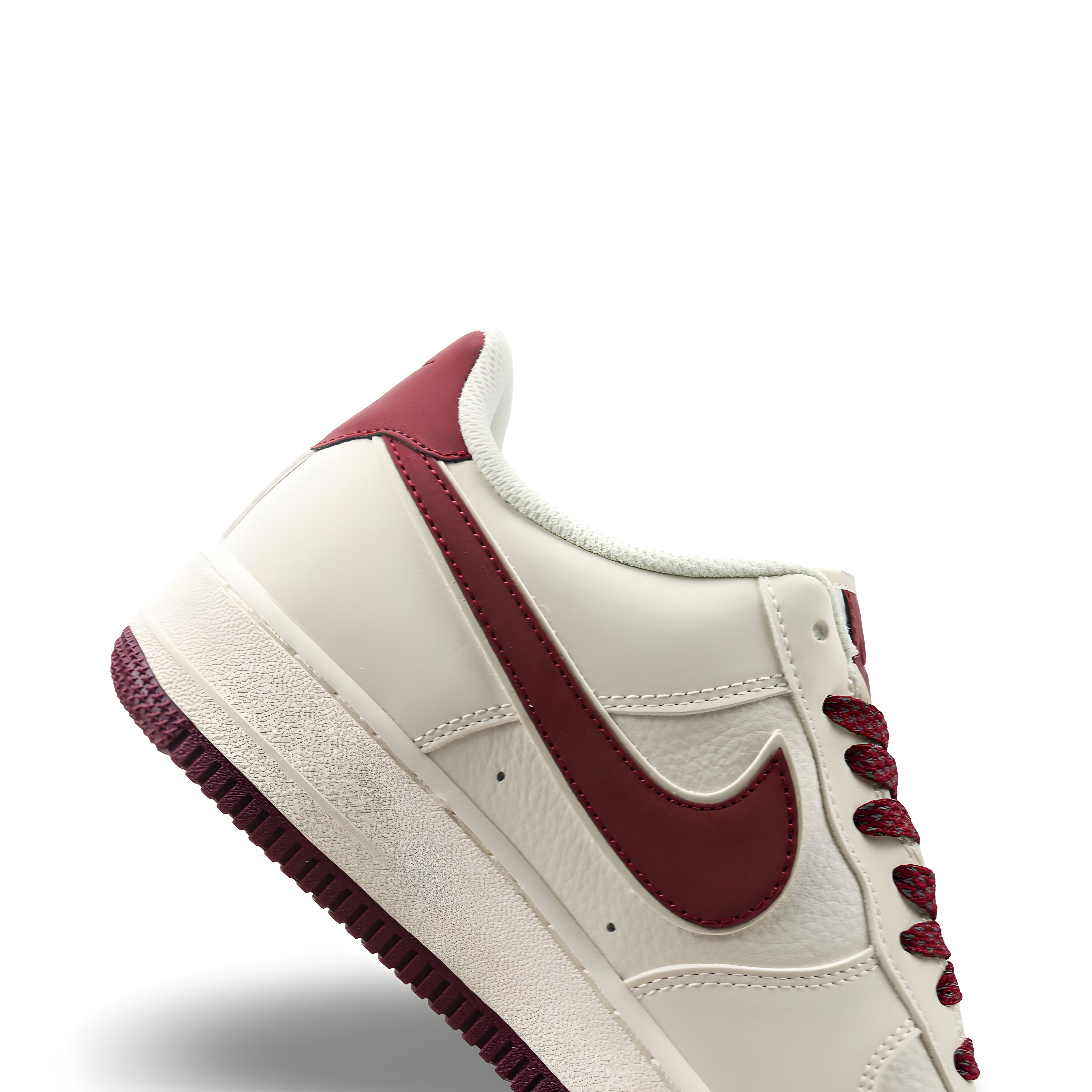 Tênis NK Air Force 1 "Beige y Burdeos"