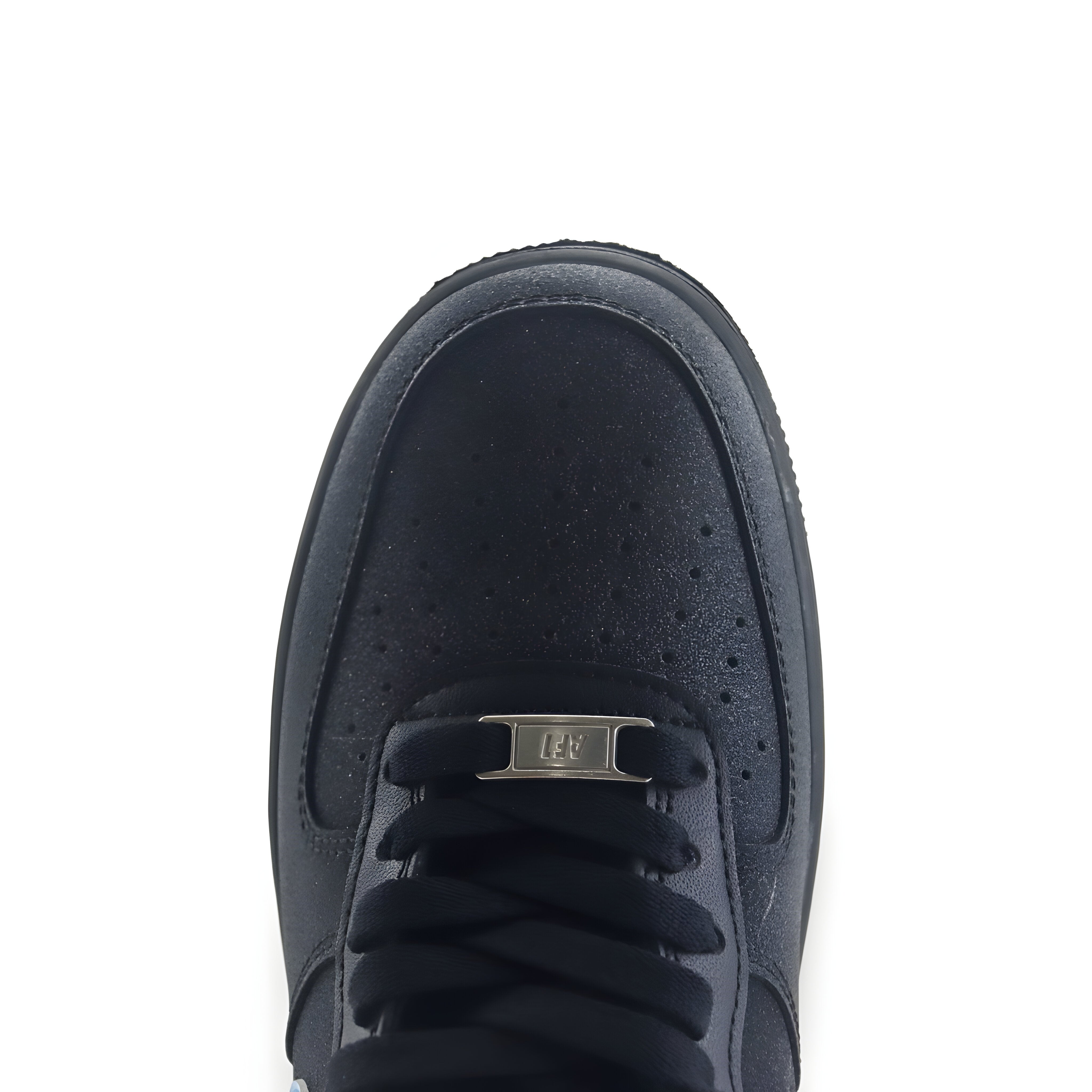 Tênis NK Air Force 1 “Preto e Azul Bebê”