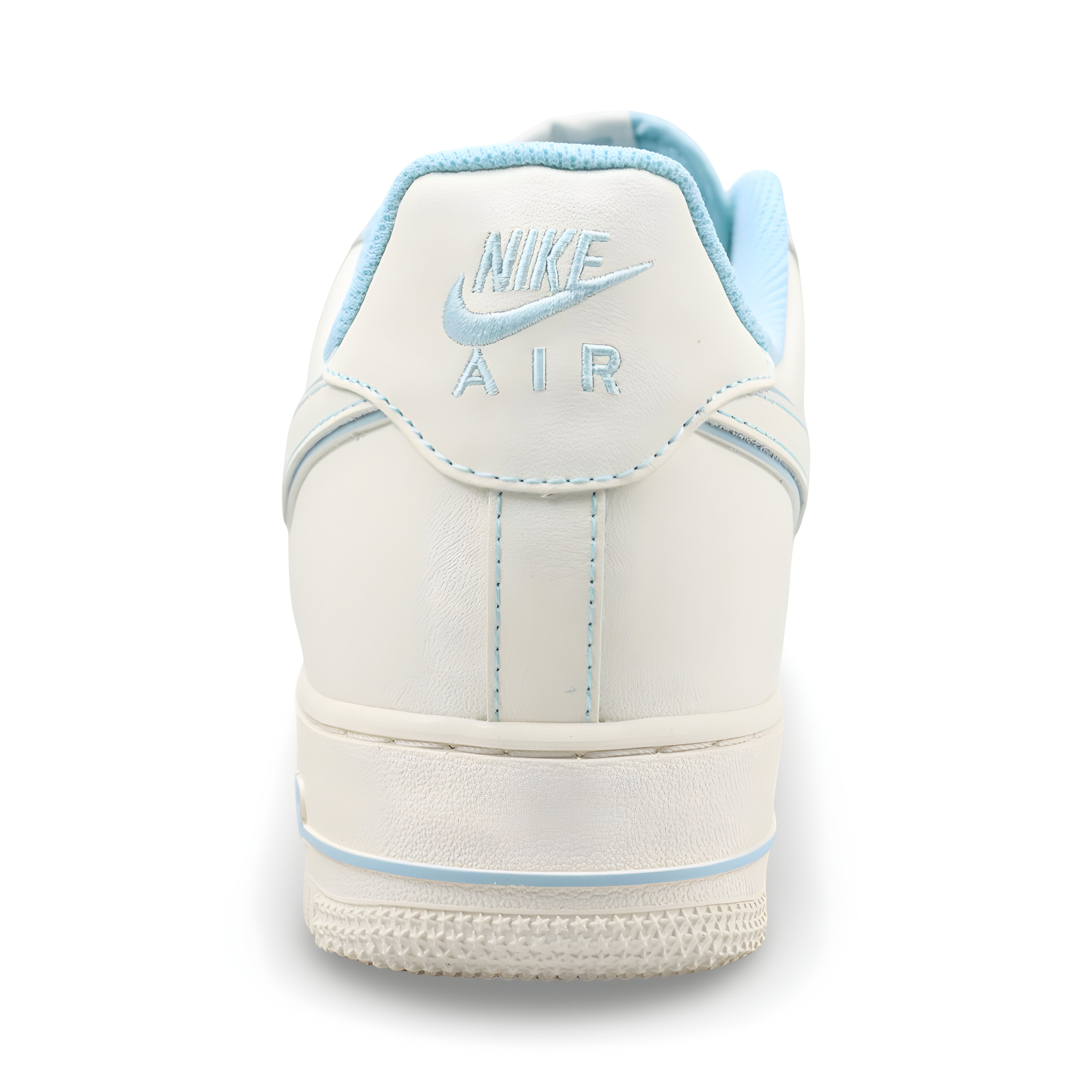 Tênis NK Air Force 1 “Off White e Azul Bebê”