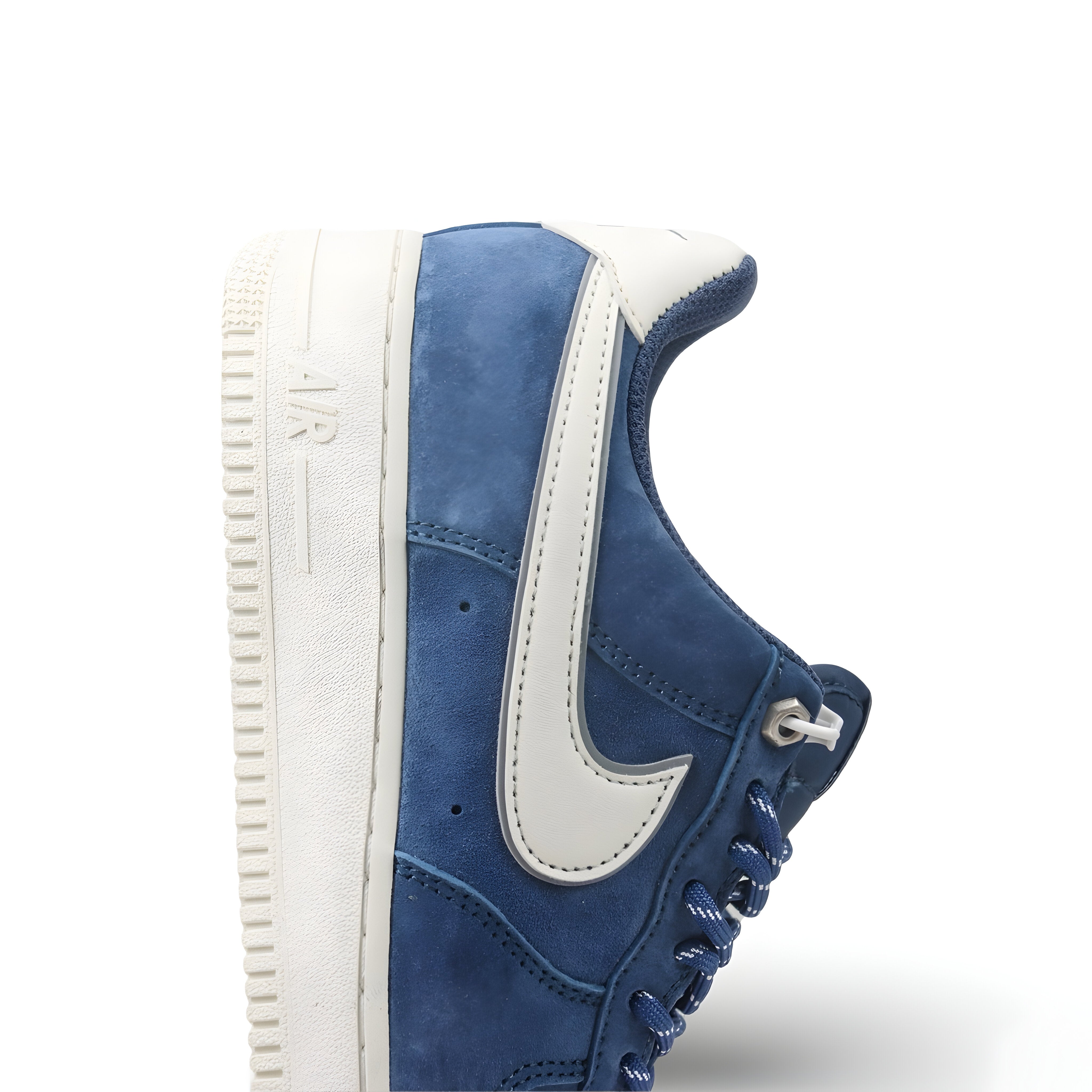 Tênis NK Air Force 1 “Azul Marino y Blanco”