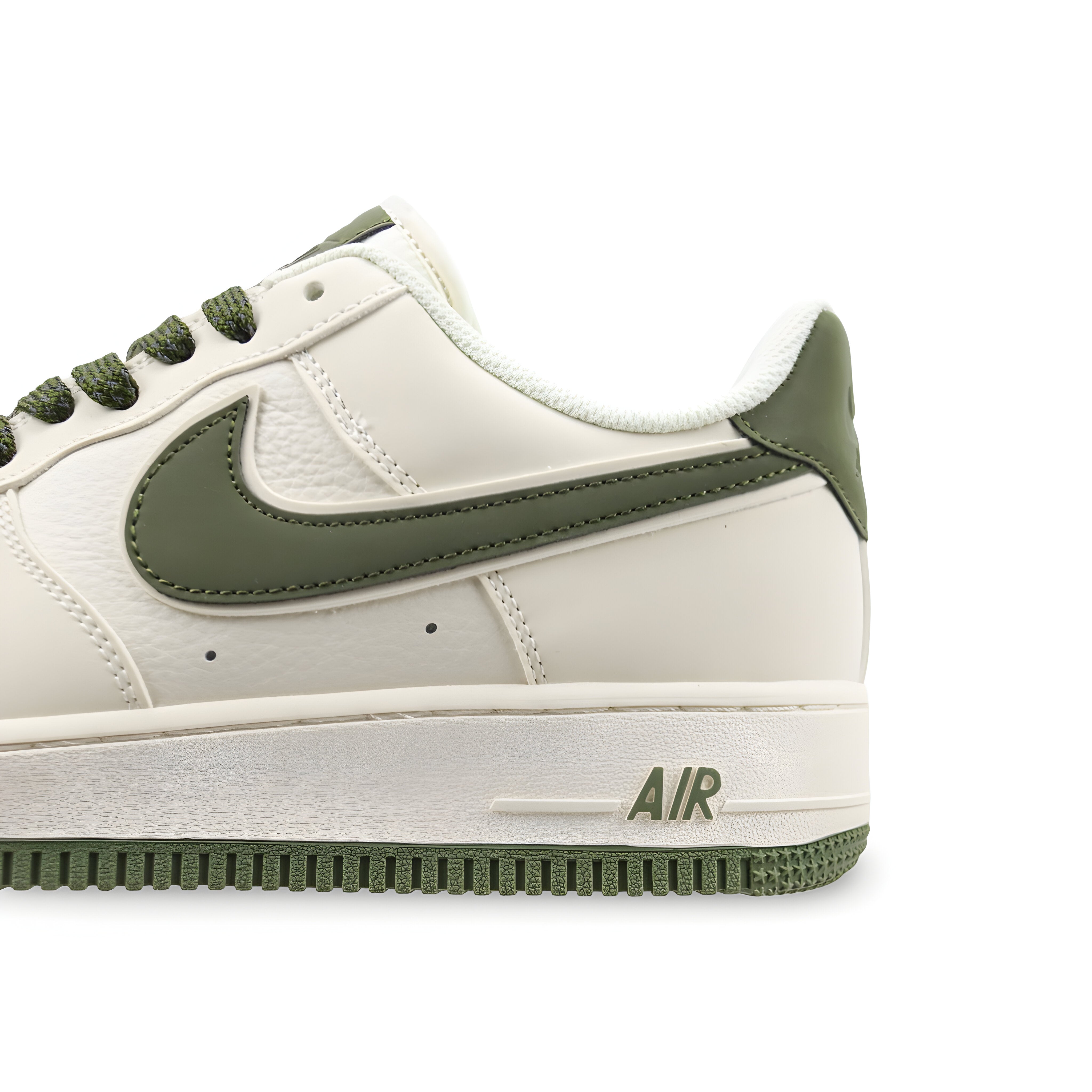 Tênis NK Air Force 1 “Off White e Verde”