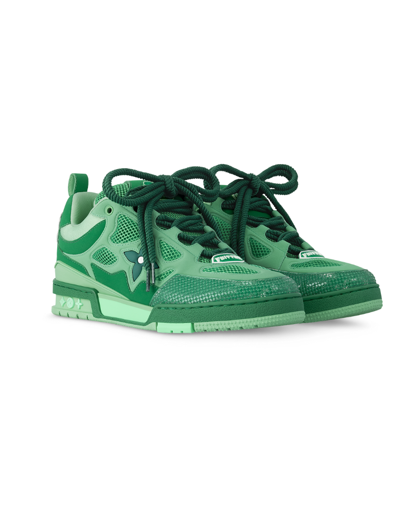 Tênis Louis Vuitton LV Skate Beige Blanco