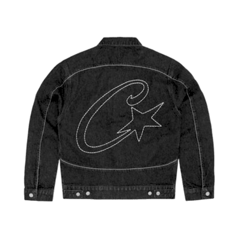 Chaqueta Corteiz C-Star Denim Jeans Negro