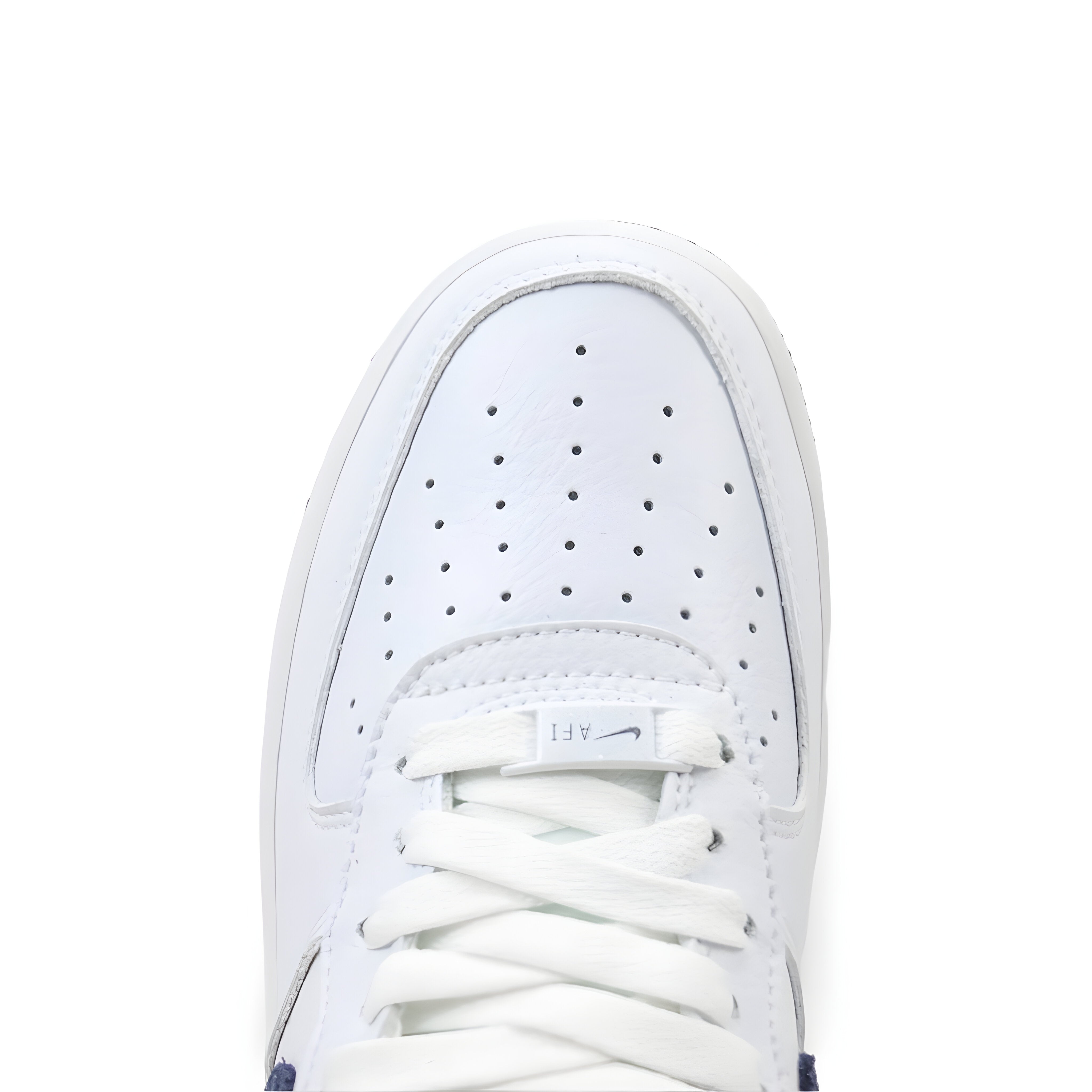 Tênis NK Air Force 1 “Branco e Azul Marinho”