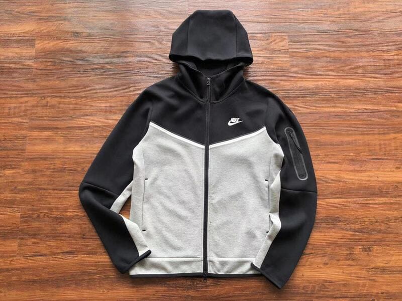 Chaqueta Nike Tech Fleece Negra y Gris