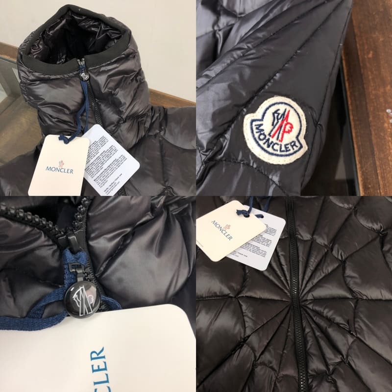 Chaqueta Moncler Violier Spider-Man Negra