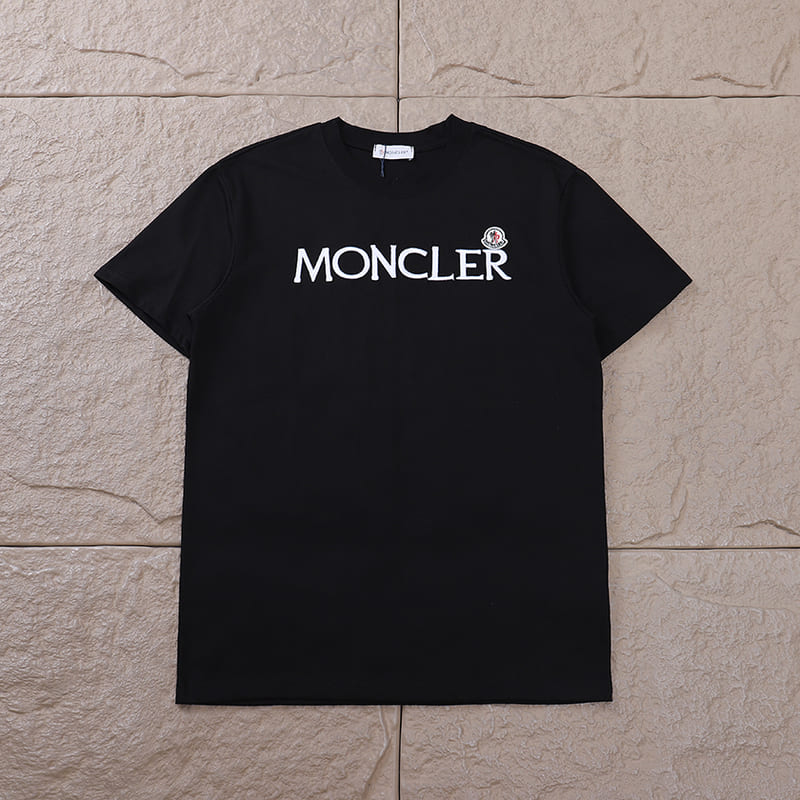 Camiseta Moncler Enfant Logo Negra