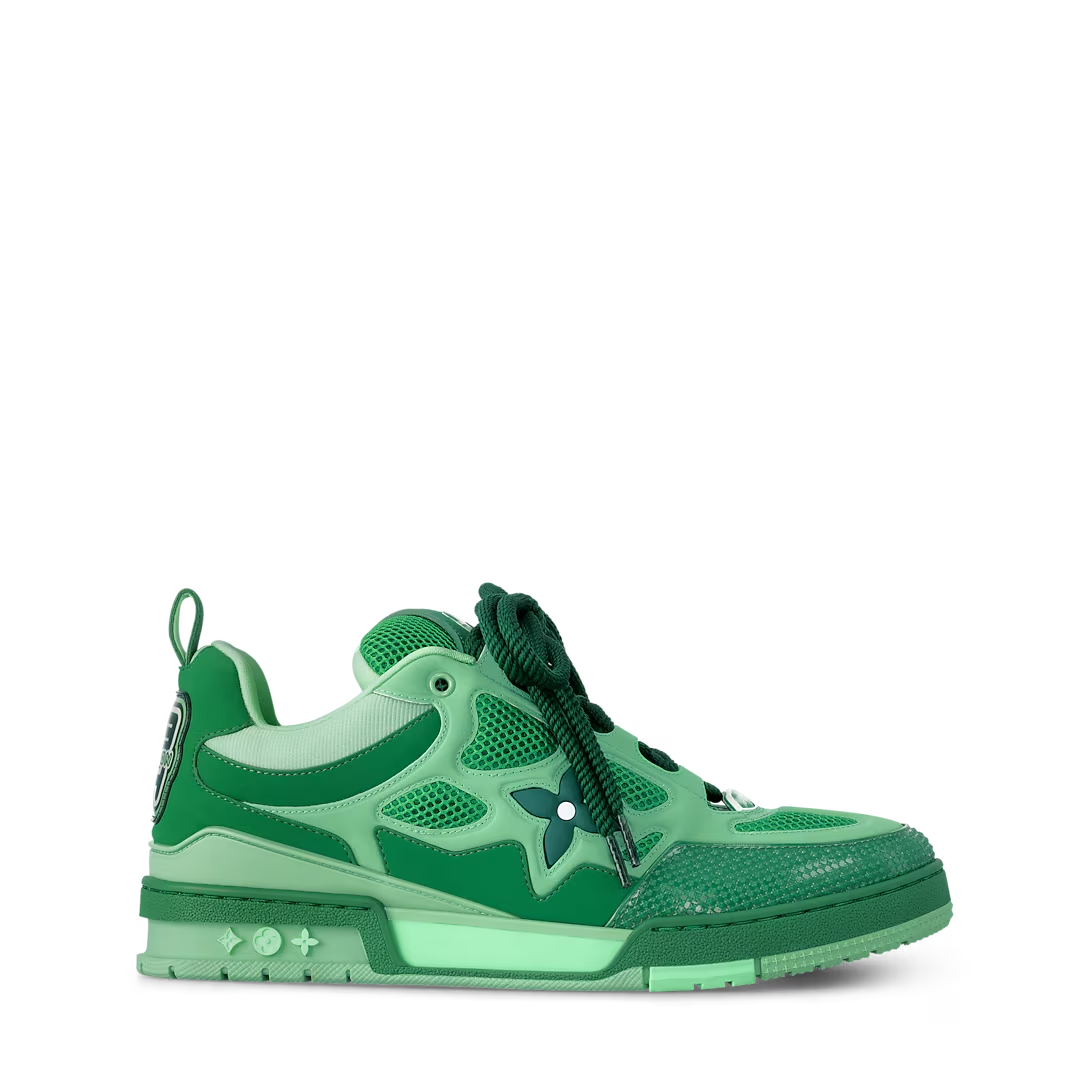 Tênis Louis Vuitton LV Skate Beige Blanco