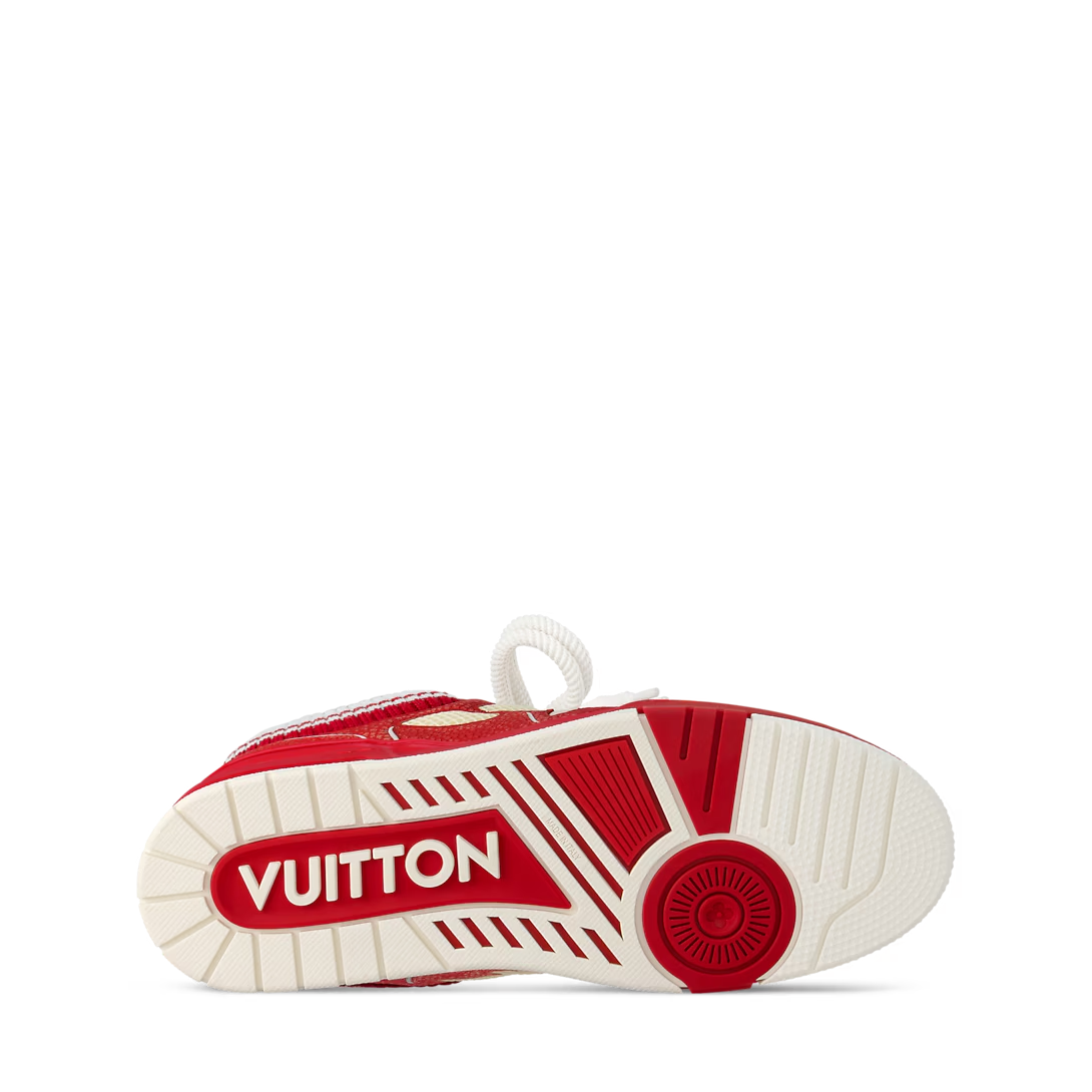 Tênis Louis Vuitton LV Skate Beige Blanco