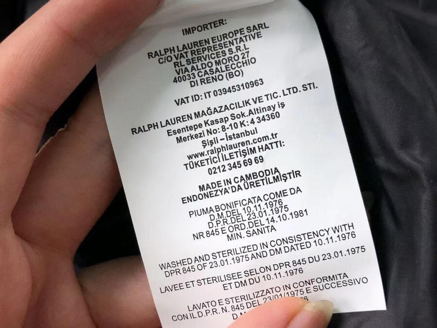 Chaqueta Puffer Ralph Lauren Gorham