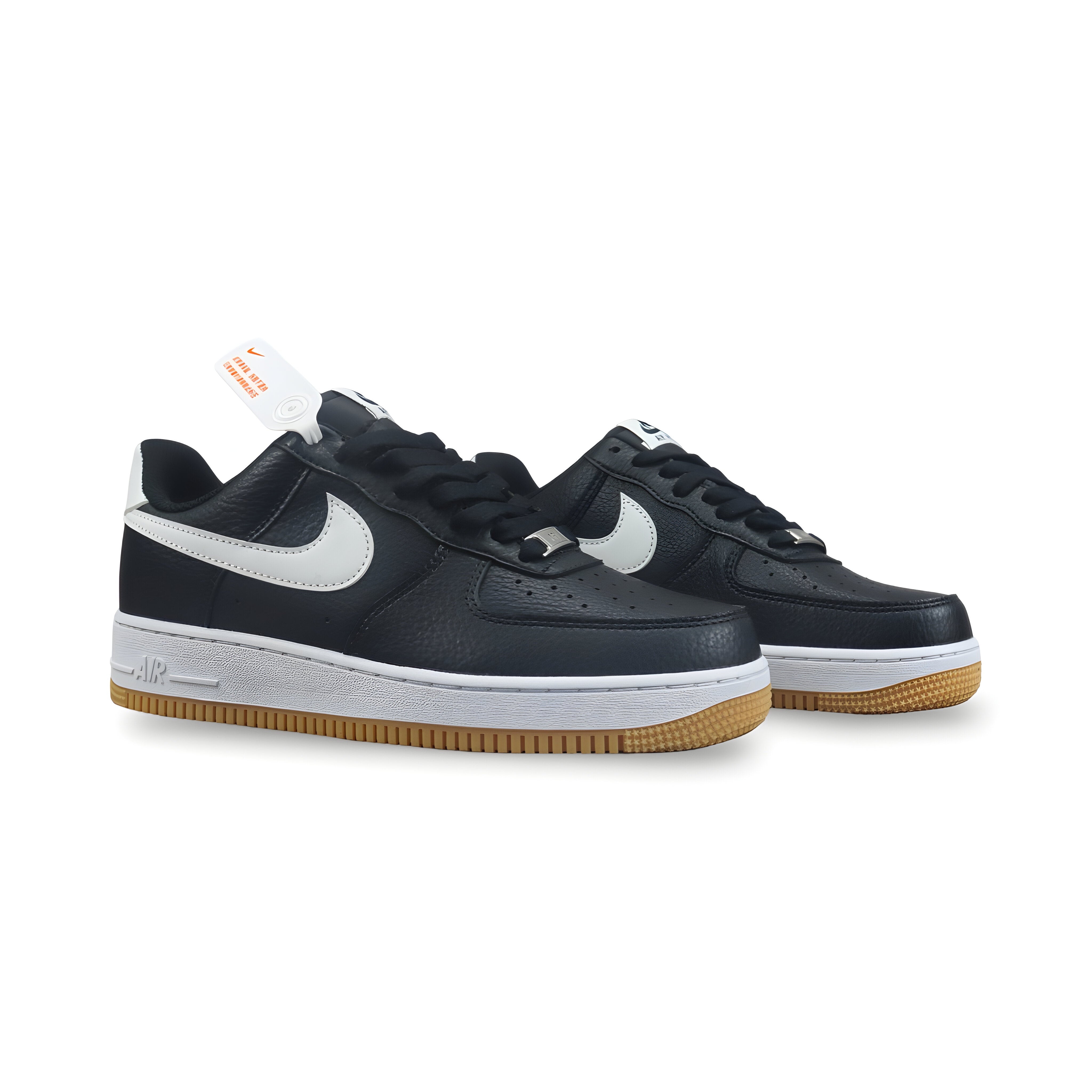 Tênis NK Air Force 1 “Preto, Branco e Bege”