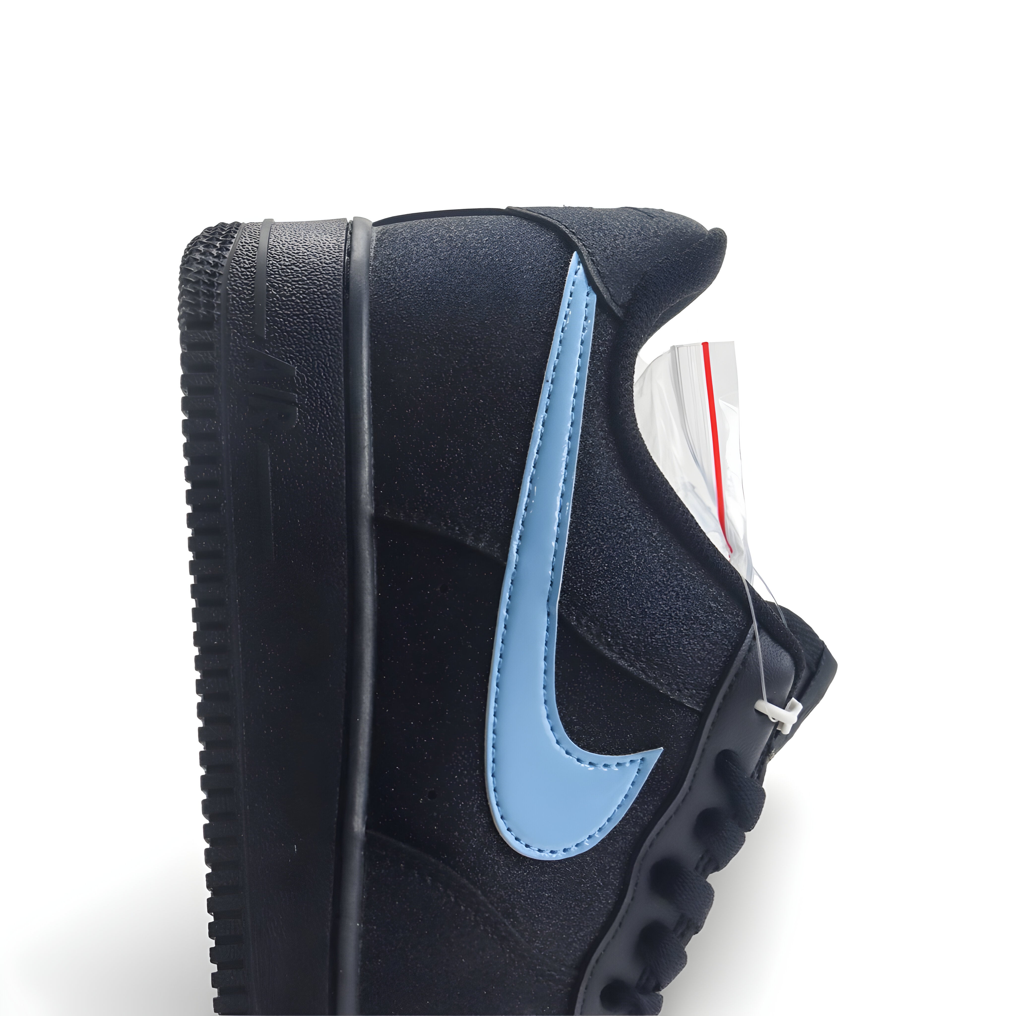 Tênis NK Air Force 1 “Preto e Azul Bebê”