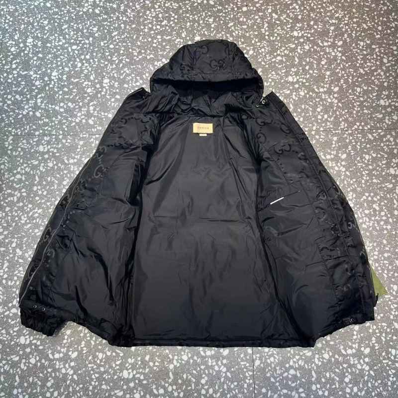 Chaqueta Gucci GG Canvas Jumbo Puffer Negra