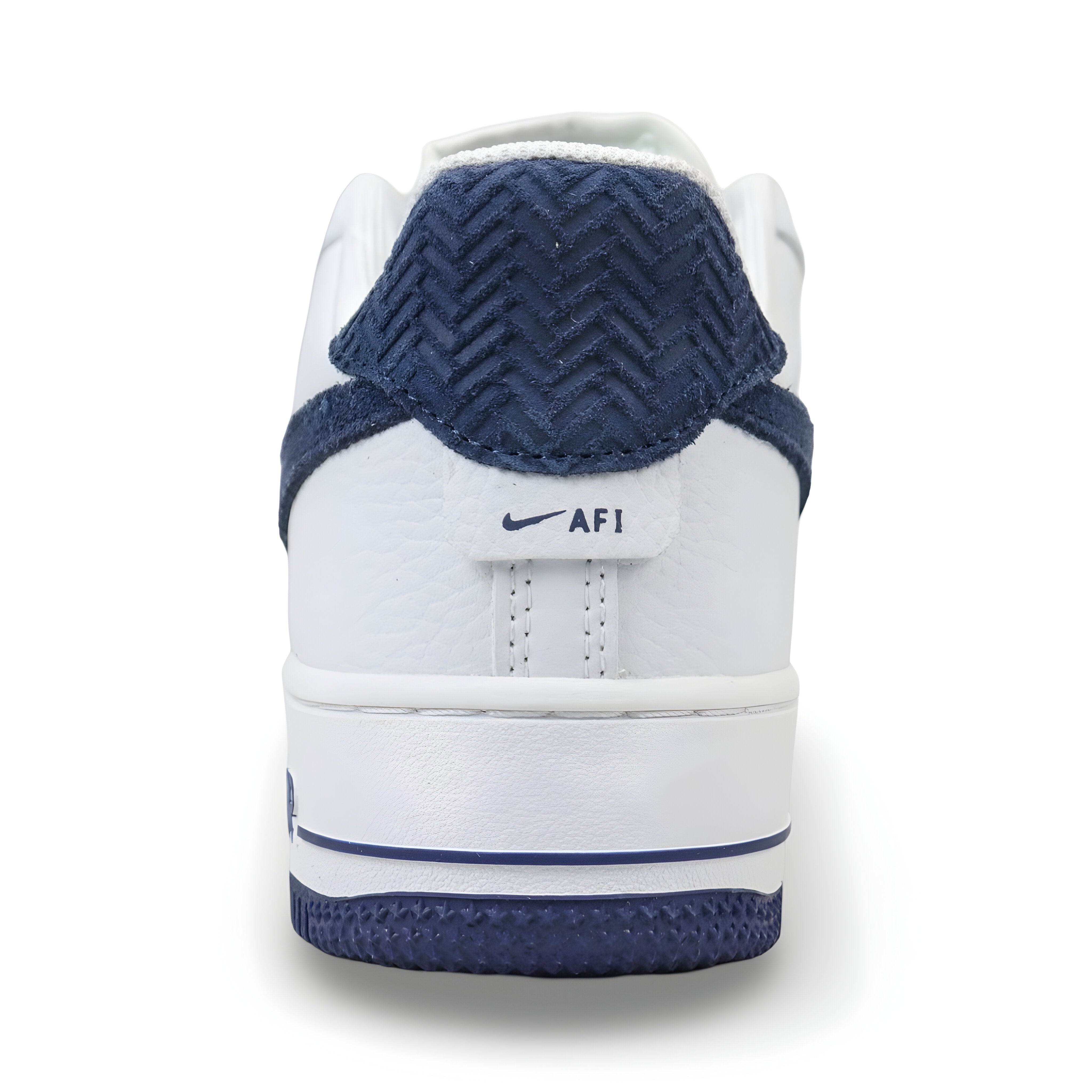 Tênis NK Air Force 1 “Branco e Azul Marinho”