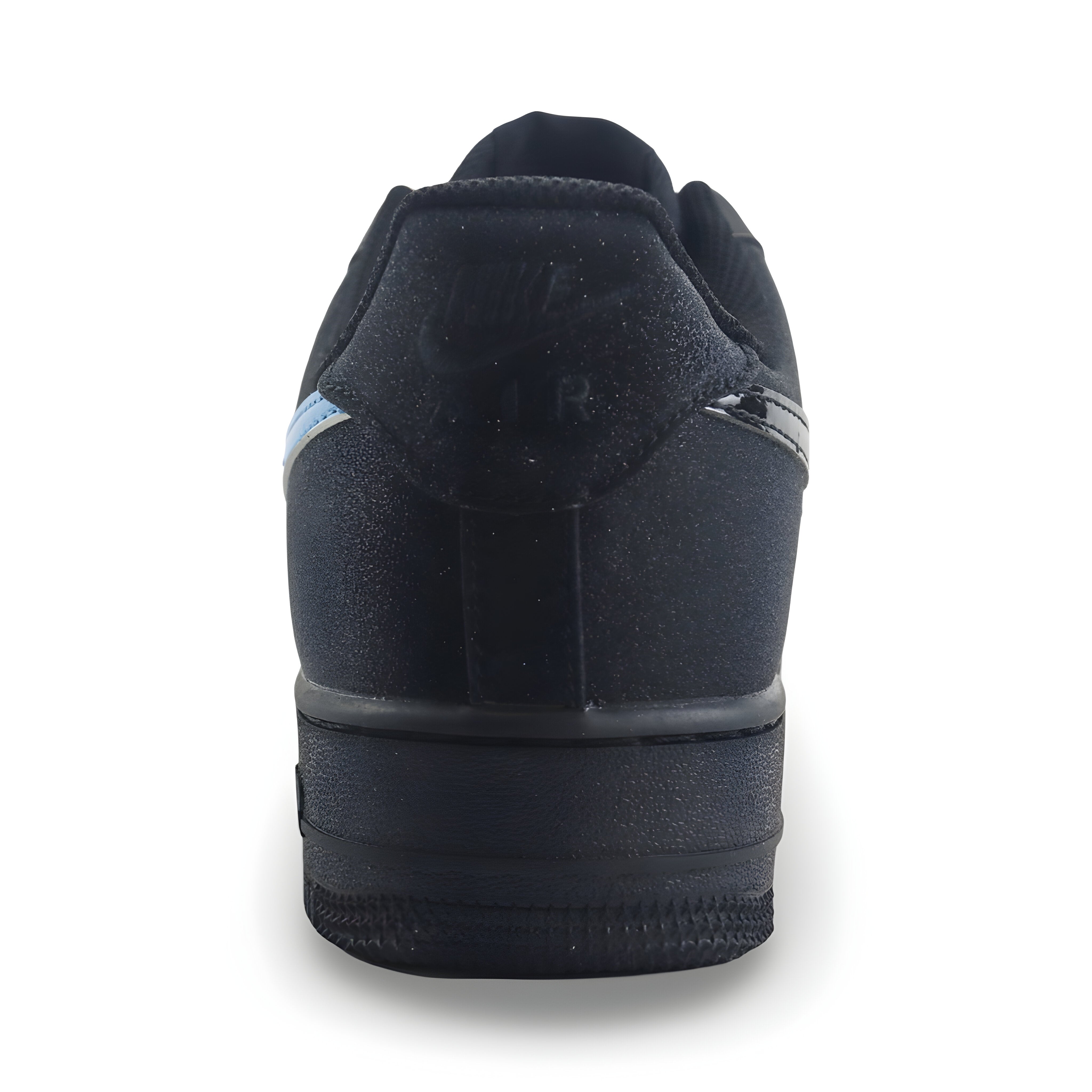 Tênis NK Air Force 1 “Preto e Azul Bebê”