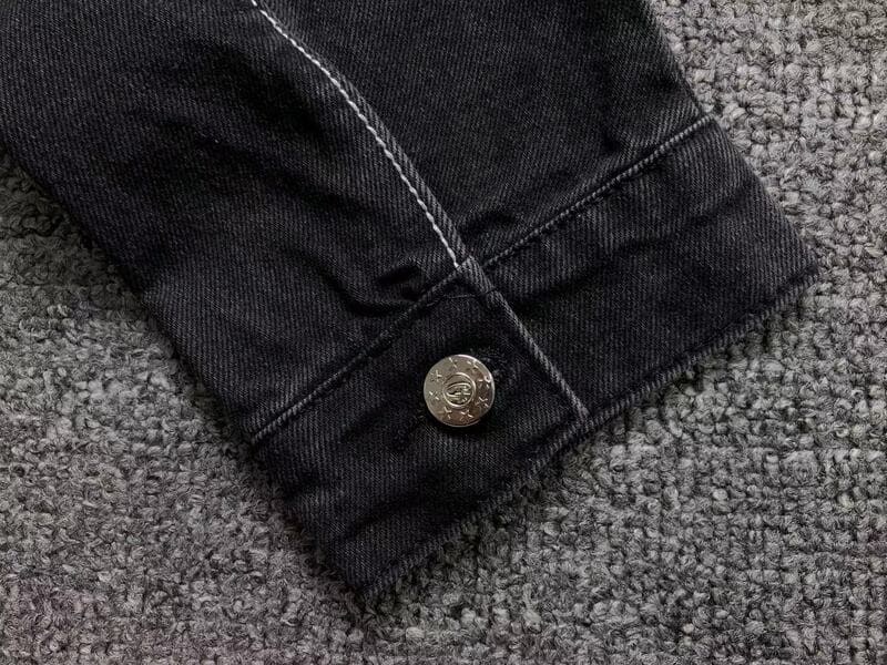 Chaqueta Corteiz C-Star Denim Jeans Negro