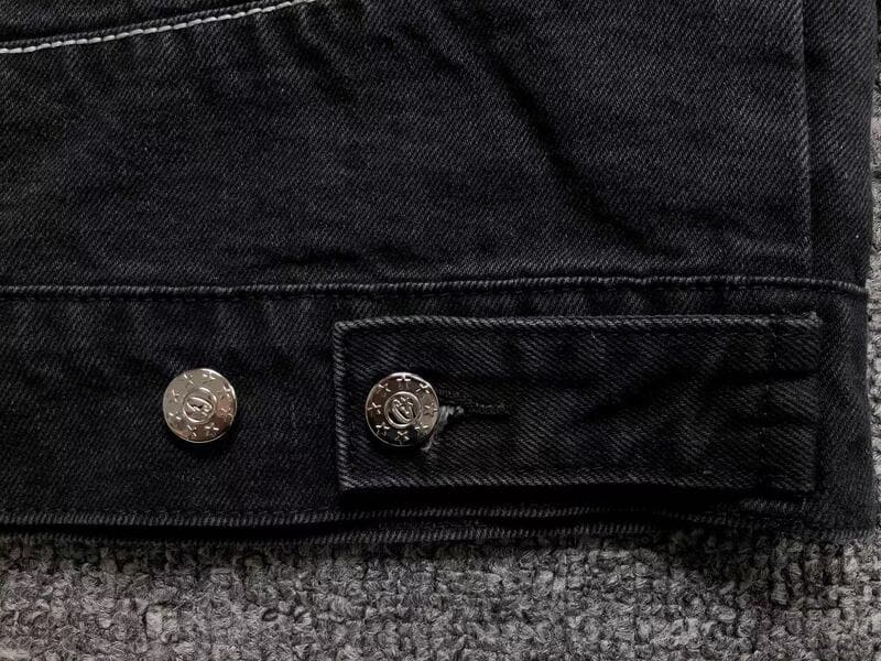 Chaqueta Corteiz C-Star Denim Jeans Negro