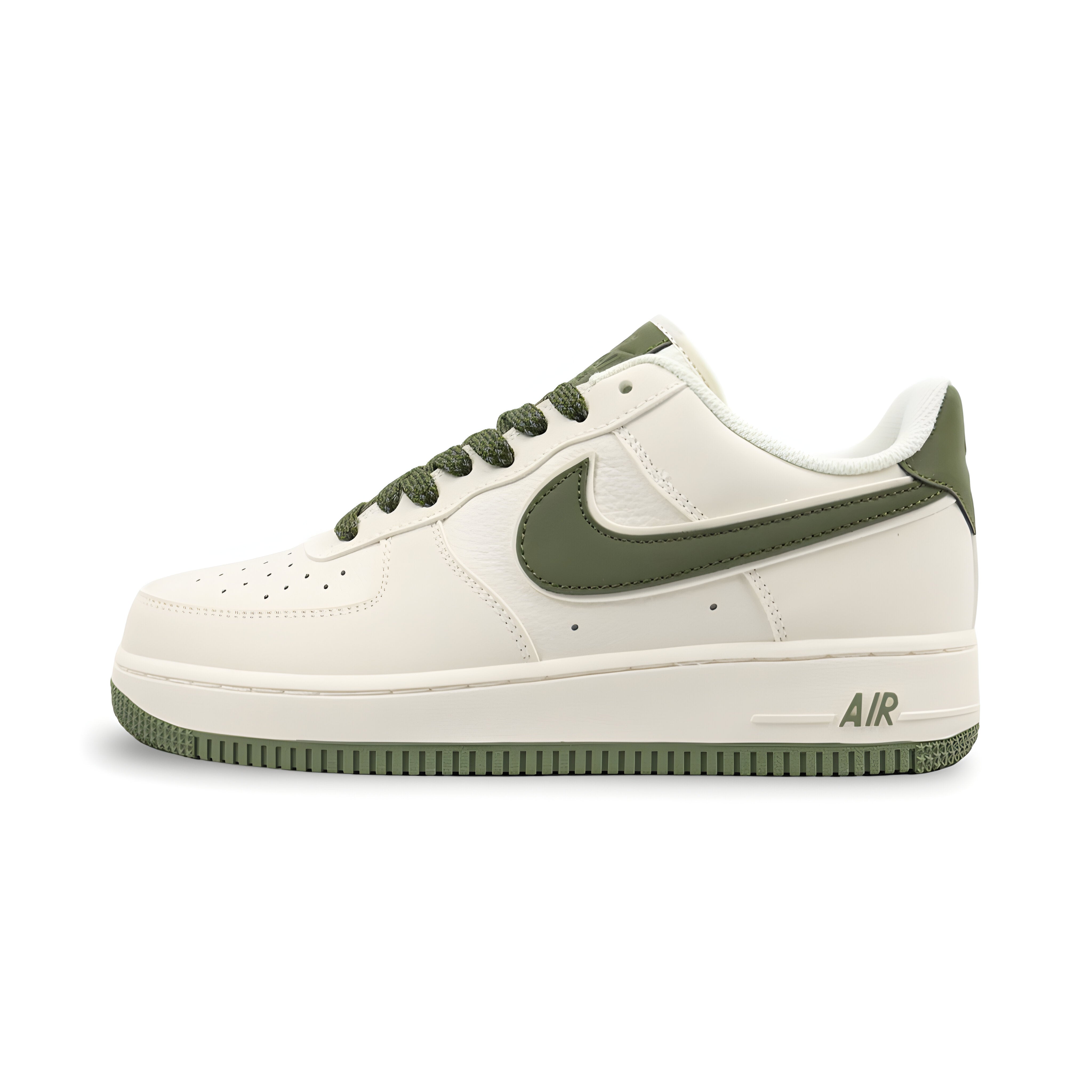 Tênis NK Air Force 1 “Off White e Verde”