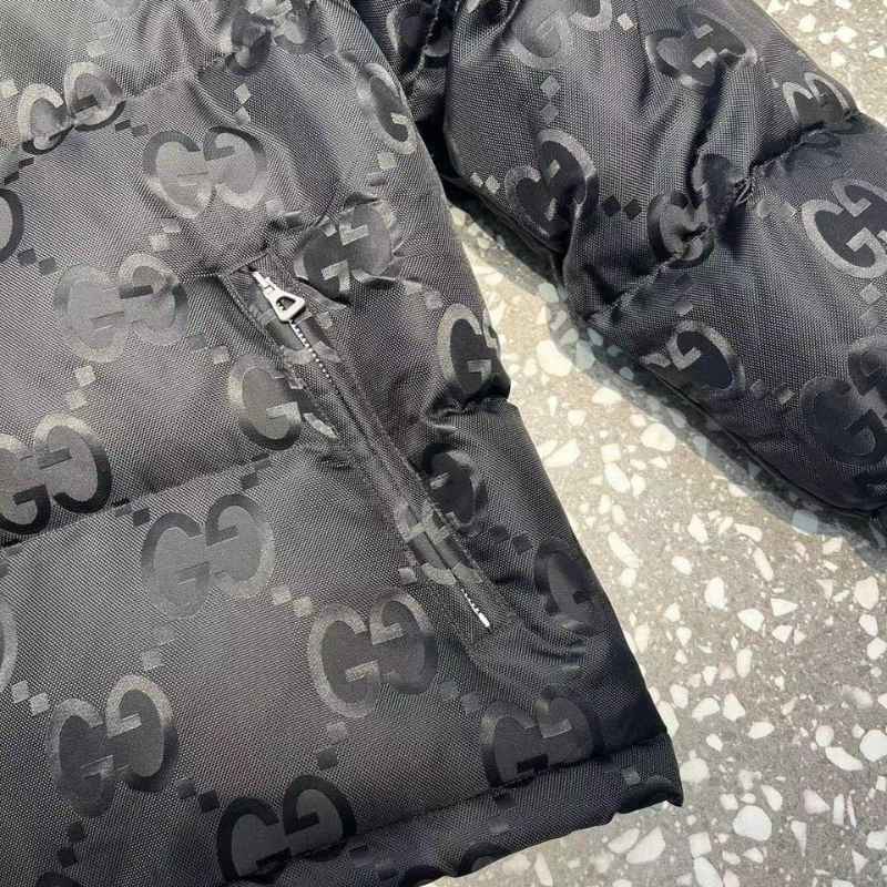 Chaqueta Gucci GG Canvas Jumbo Puffer Negra