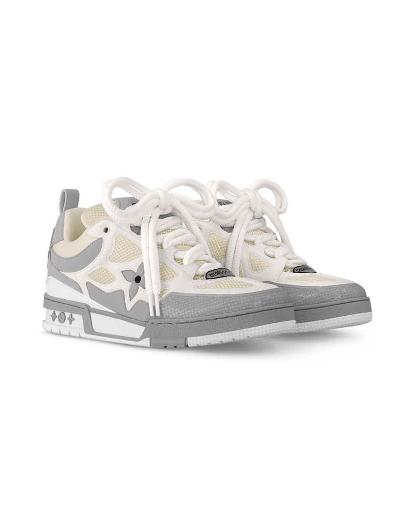 Tênis Louis Vuitton LV Skate Beige Blanco