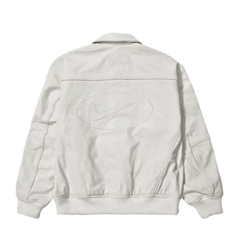Chaqueta Supreme x Nike Varsity Blanca