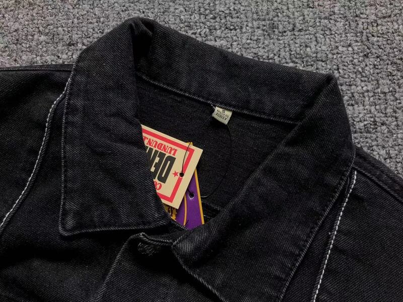 Chaqueta Corteiz C-Star Denim Jeans Negro