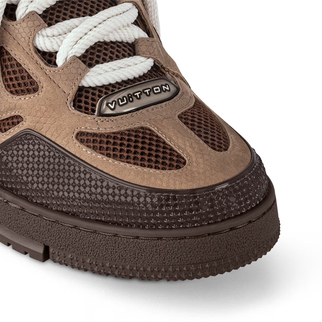 Tênis Louis Vuitton LV Skate Beige Blanco