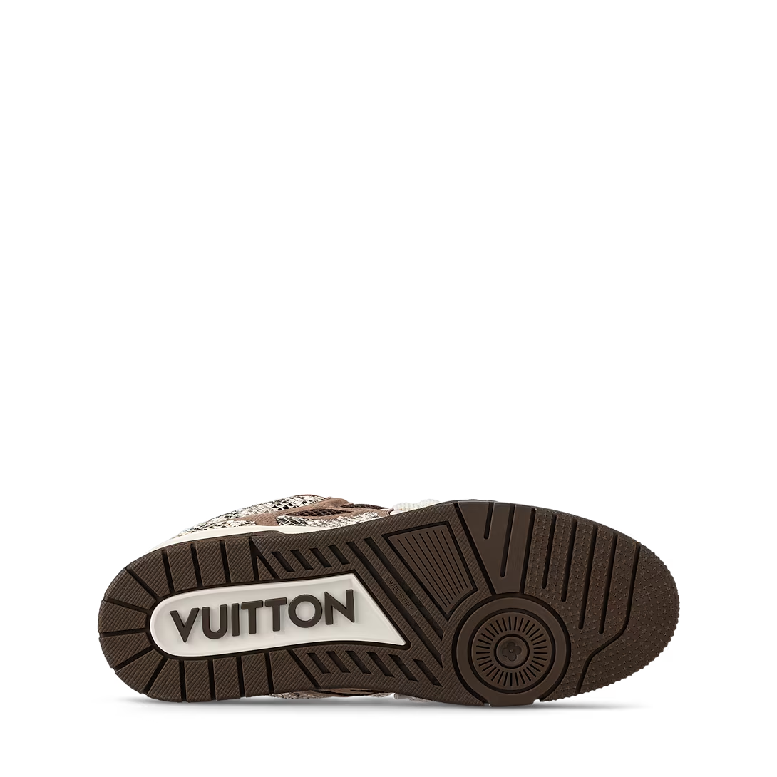 Tênis Louis Vuitton LV Skate Beige Blanco