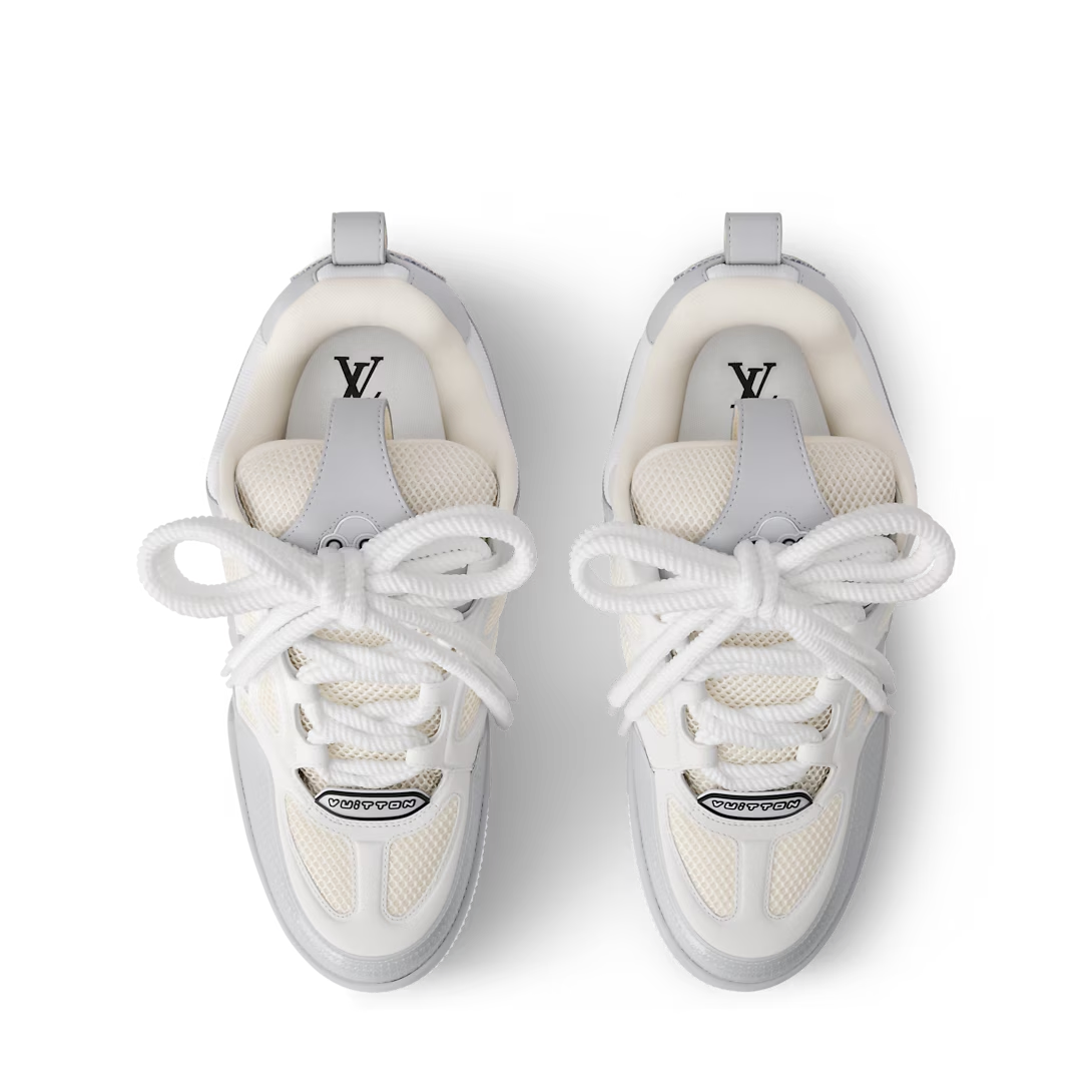 Tênis Louis Vuitton LV Skate Beige Blanco